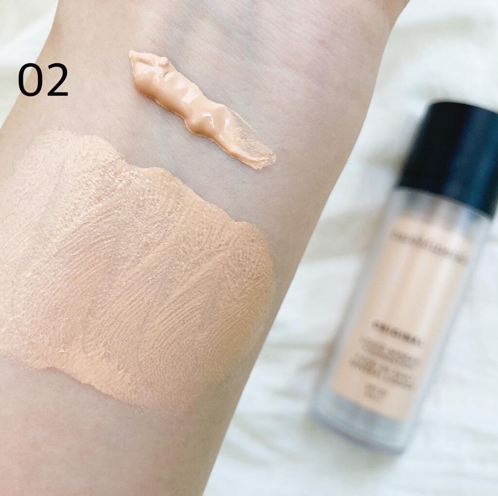 オリジナル リキッド ミネラル ファンデーション/bareMinerals/リキッドファンデーションを使ったクチコミ(2枚目)