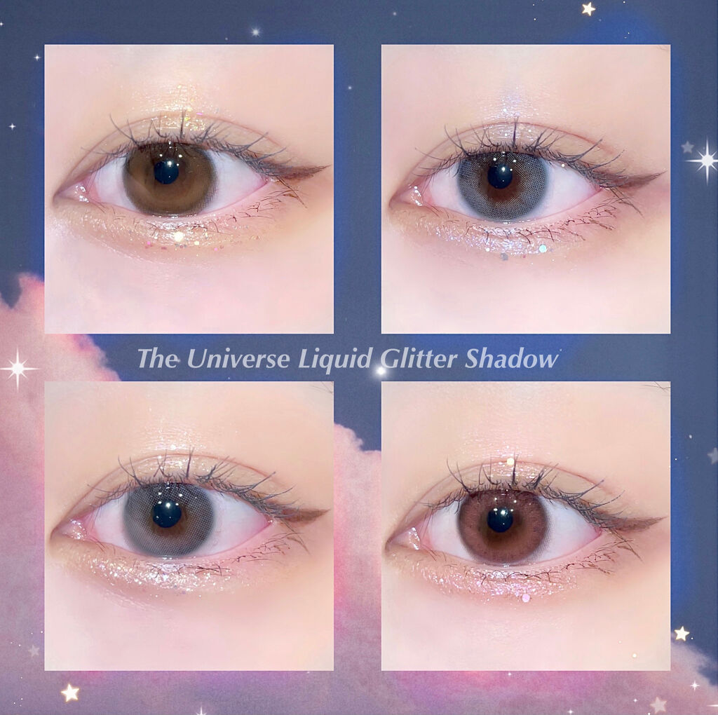 リキッド グリッター シャドウ/rom&nd/グリッターを使ったクチコミ（1枚目）