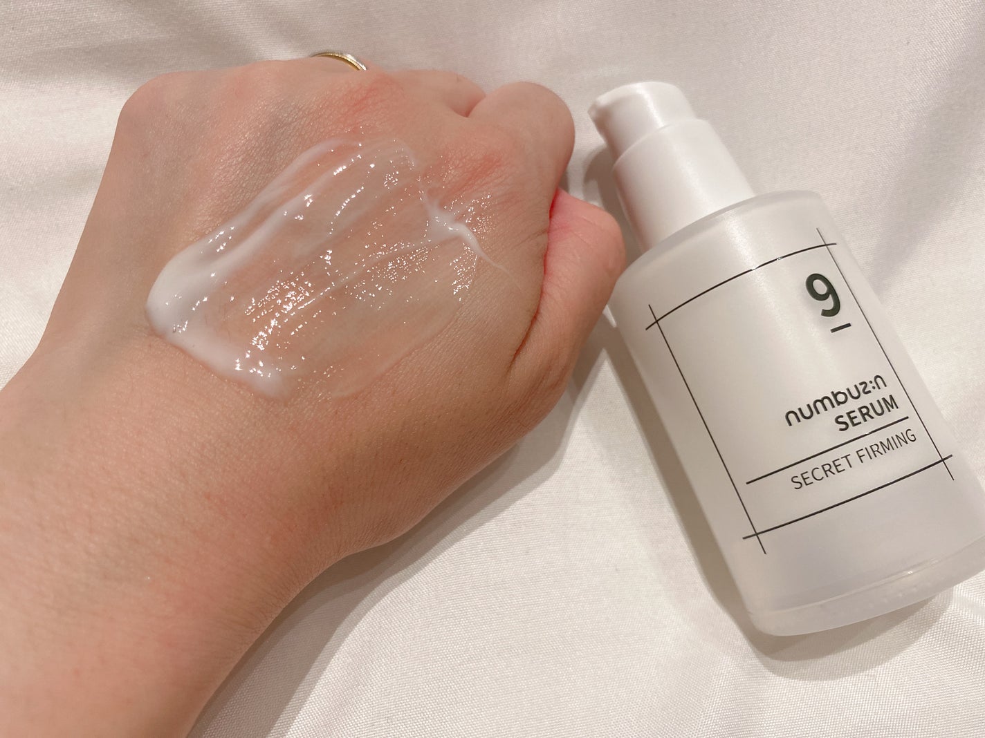 9番 ハリケア秘密セラム/numbuzin/美容液を使ったクチコミ(3枚目)