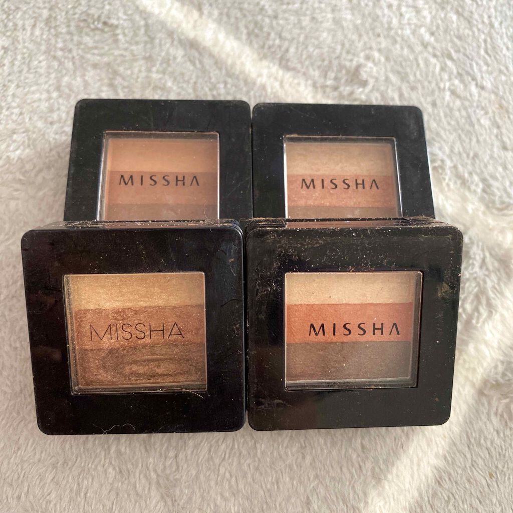 トリプルシャドウ/MISSHA/アイシャドウパレットを使ったクチコミ(1枚目)
