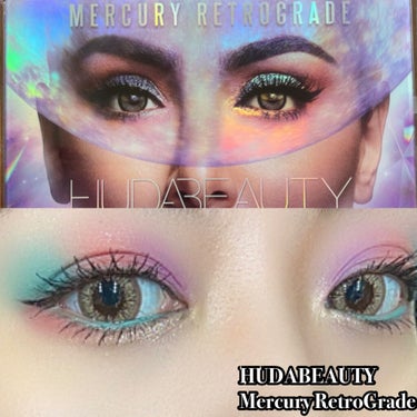 MERCURY RETROGRADE/Huda Beauty/パウダーアイシャドウを使ったクチコミ（1枚目）