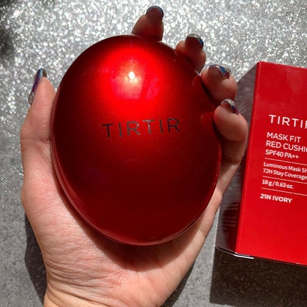 マスク フィット レッド クッション/TIRTIR(ティルティル)/クッションファンデーションを使ったクチコミ(2枚目)