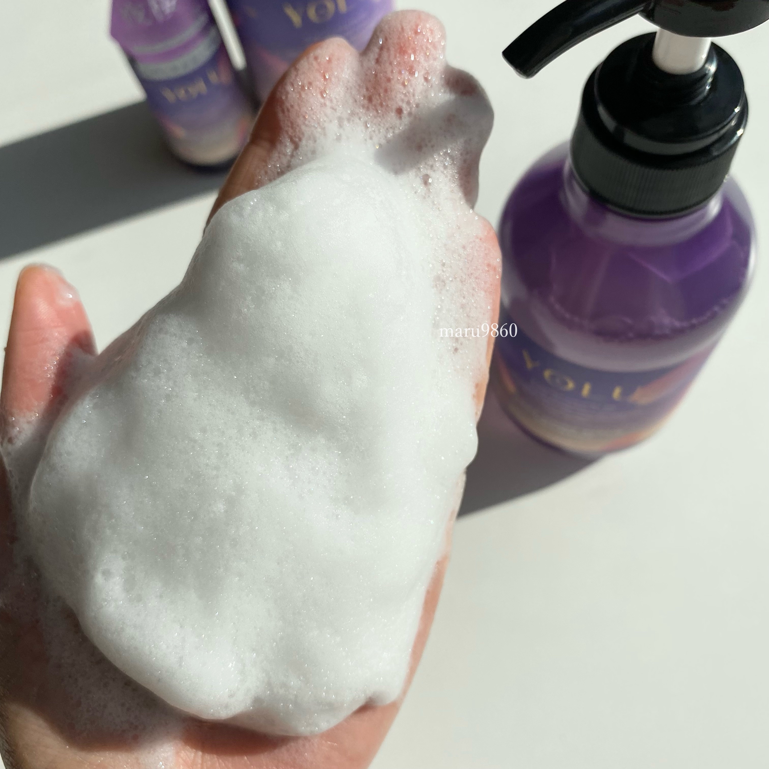 ヨル サクラ ディープナイトリペア ヘアオイル/YOLU/ヘアオイルを使ったクチコミ（3枚目）