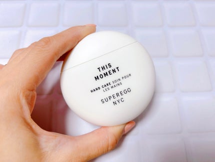 ディス モーメント ハンドケア/SUPEREGG /ハンドクリームを使ったクチコミ(1枚目)