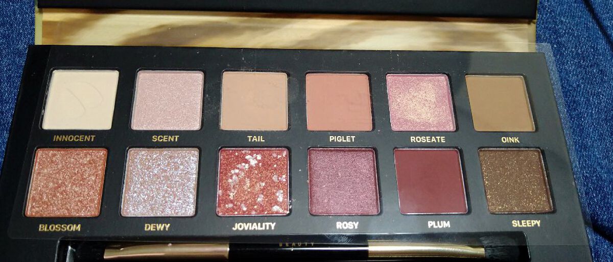 エクスプローラ12色 動物アイシャドウパレット/PERFECT DIARY/アイシャドウパレットを使ったクチコミ（3枚目）