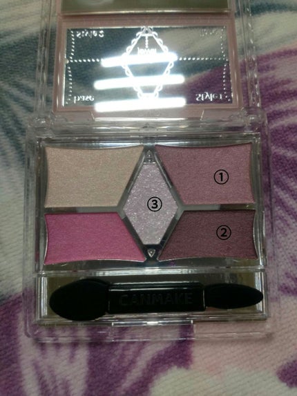 【旧品】パーフェクトスタイリストアイズ/キャンメイク/アイシャドウパレットを使ったクチコミ(4枚目)