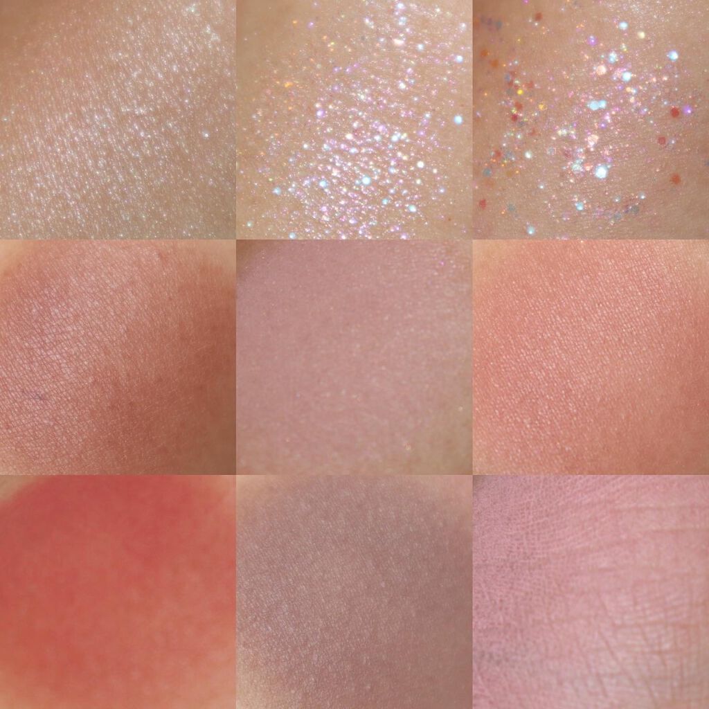 ミックスブラーリングアイパレット/wakemake/マルチパレットを使ったクチコミ(3枚目)