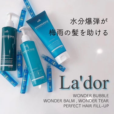 PERFECT HAIR FILL-UP/La'dor/洗い流すヘアトリートメントを使ったクチコミ（1枚目）