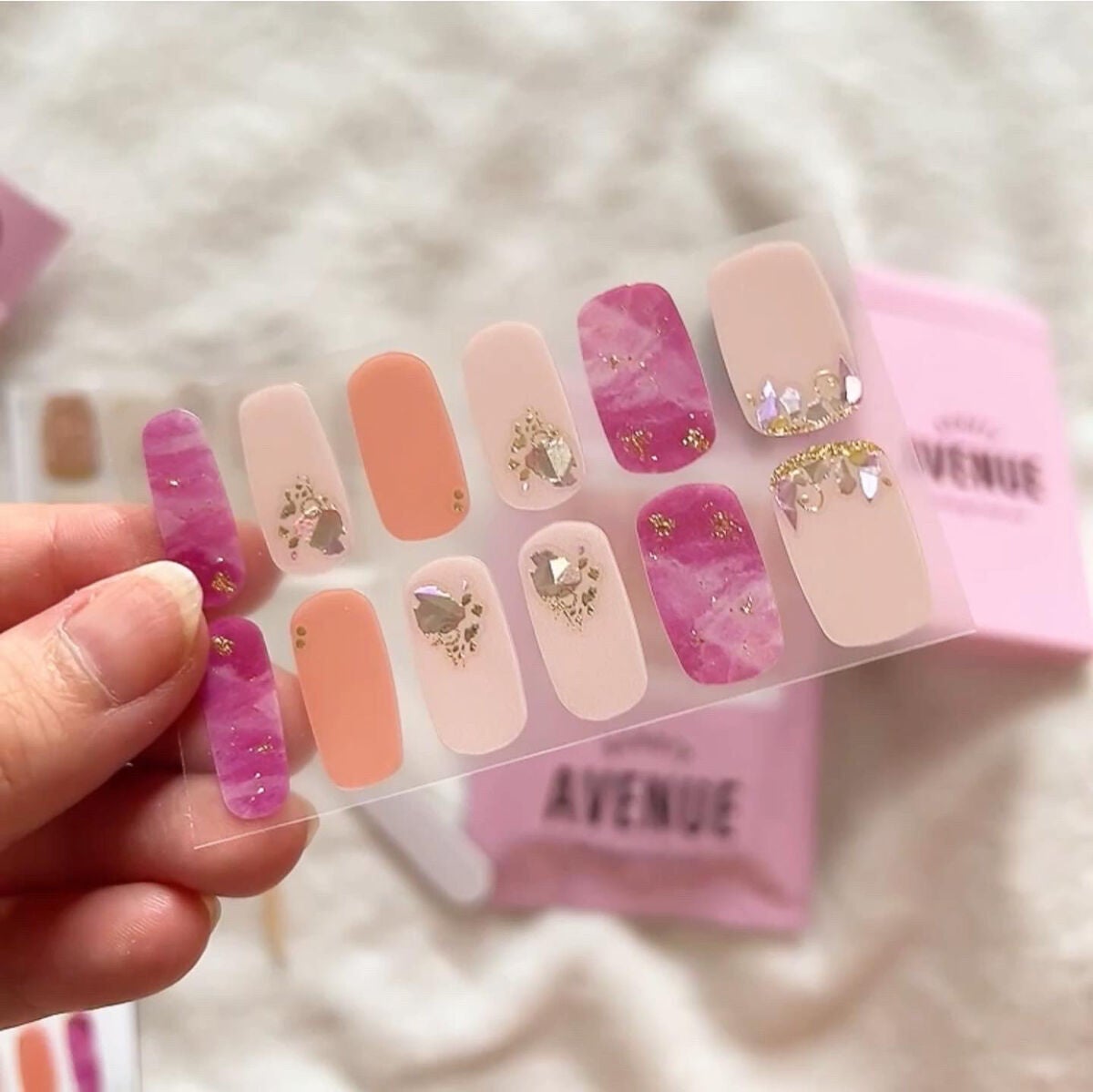 リアルジェルネイルシール/BEAUTY AVENUE/ネイルシールを使ったクチコミ(5枚目)