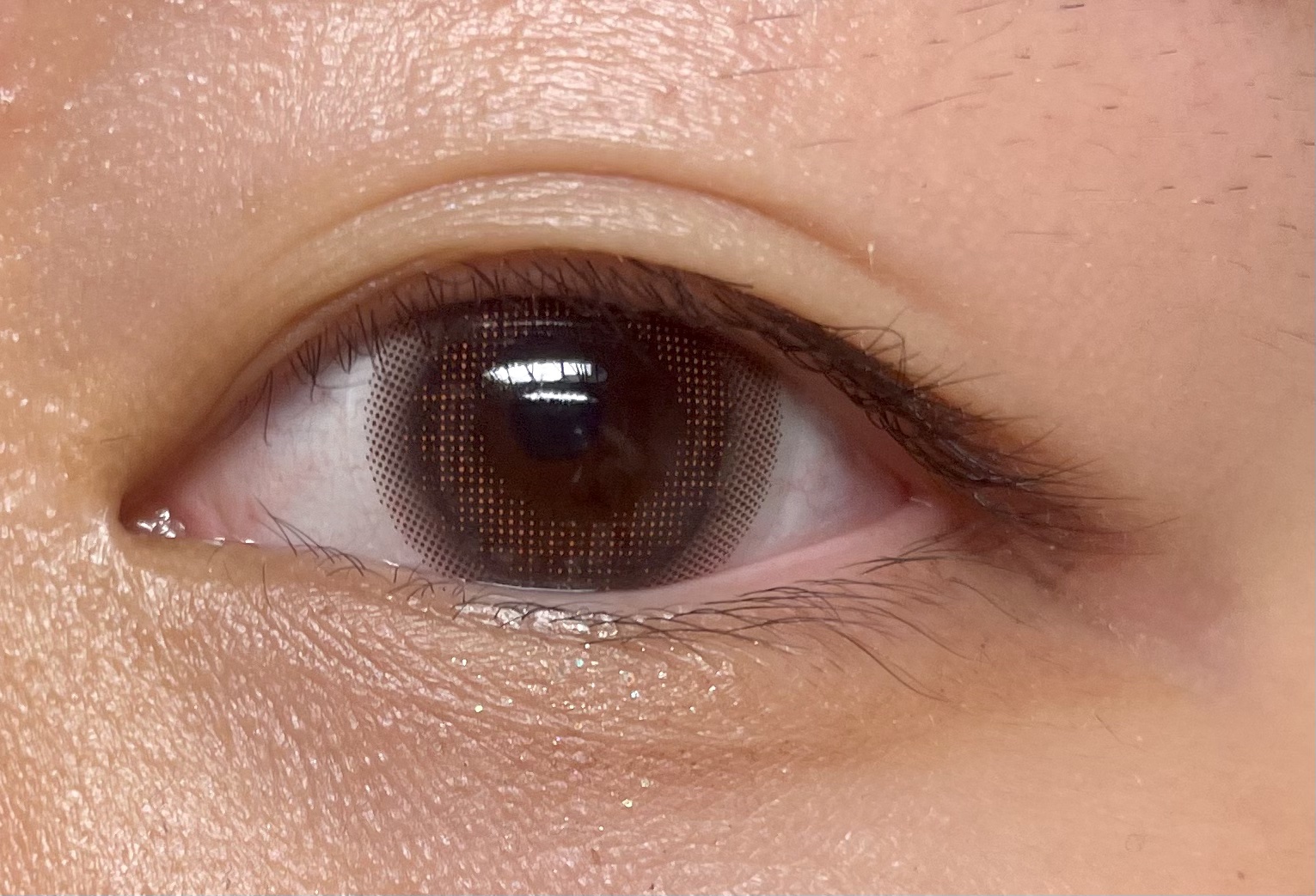 TOPARDS 1day ストロベリークオーツ/TOPARDS/ワンデー（１DAY）カラコンを使ったクチコミ（2枚目）