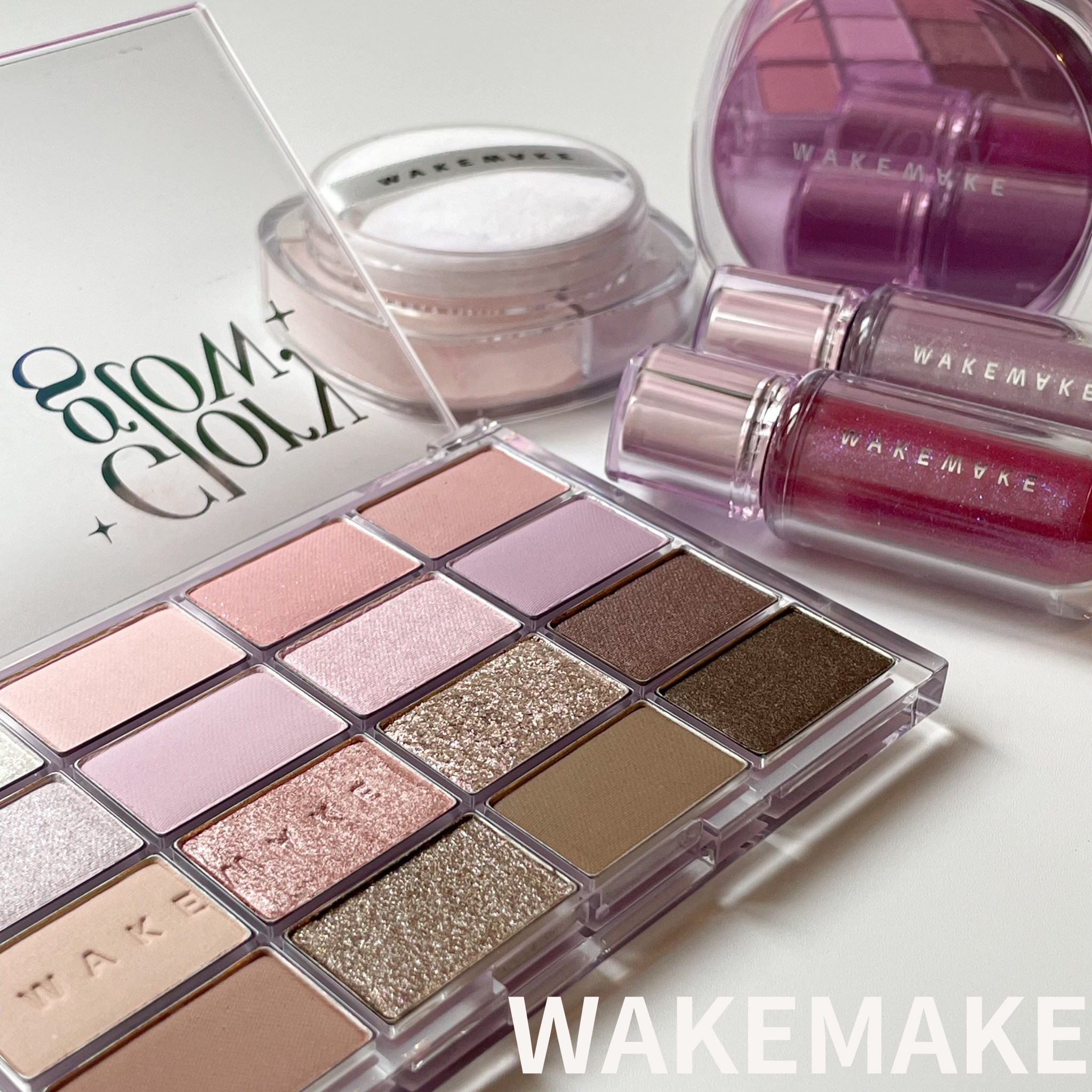 ソフトブラーリングアイパレット/wakemake/アイシャドウパレットを使ったクチコミ（1枚目）