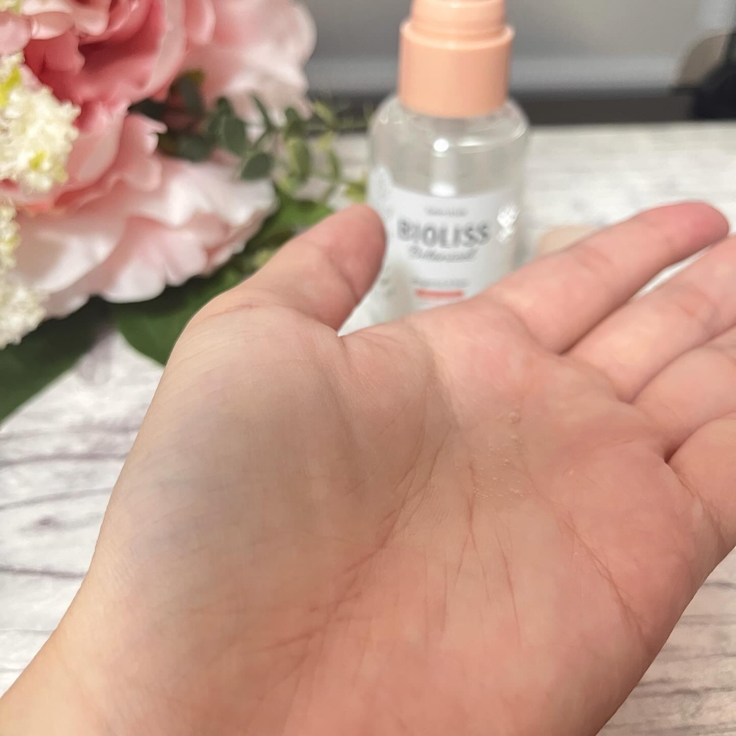 ボタニカル スムース リペア ヘアオイル/SSビオリス/ヘアオイルを使ったクチコミ（3枚目）