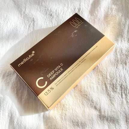 ディープビタCアンプル/MEDICUBE/美容液を使ったクチコミ(4枚目)