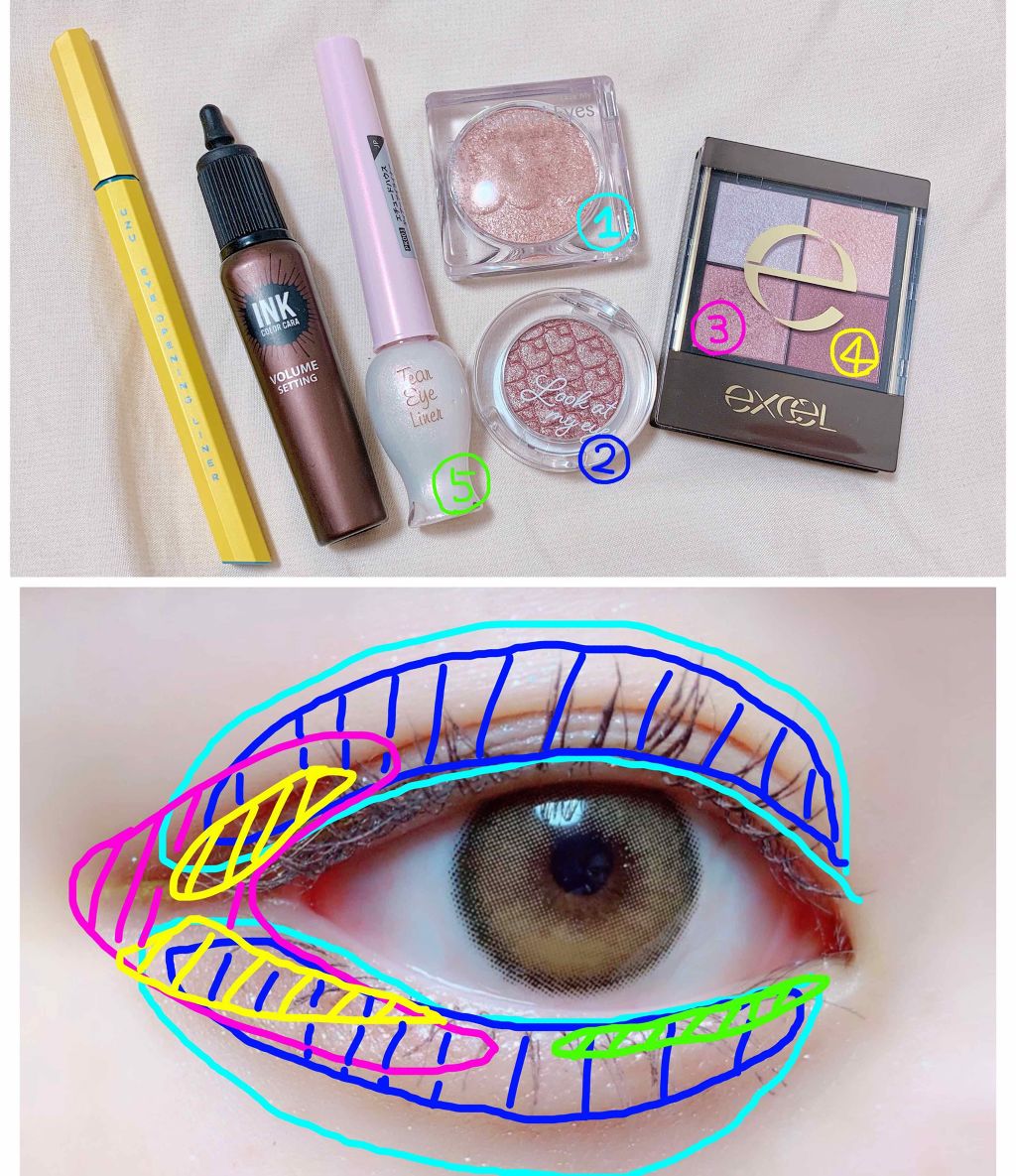 ルックアット マイアイジュエル/ETUDE/単色アイシャドウを使ったクチコミ(3枚目)