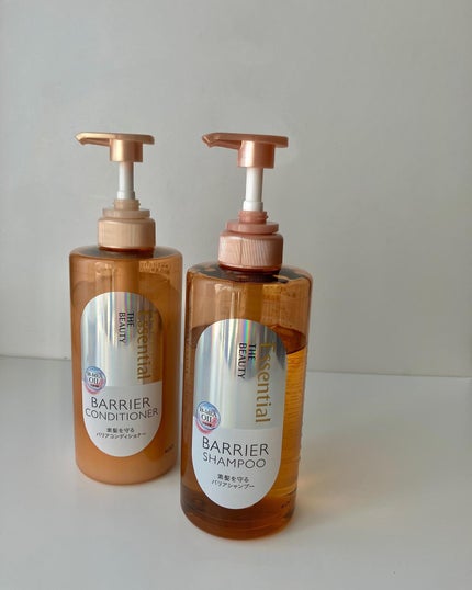 ザビューティ 髪のキメ美容素髪を守る バリアシャンプー/コンディショナー/エッセンシャル/シャンプー・コンディショナーを使ったクチコミ(5枚目)