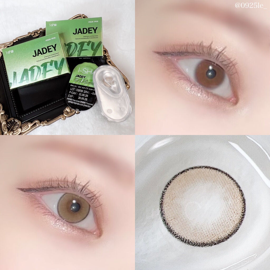 i-SHA JADEY /蜜のレンズ/カラーコンタクトレンズを使ったクチコミ(2枚目)