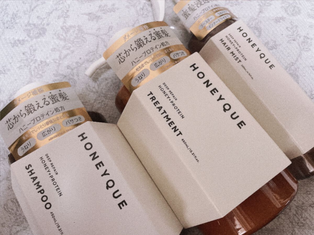 ディープリペア 2WAY ヘアミスト モイスト/ハニーク/ヘアミストを使ったクチコミ（2枚目）