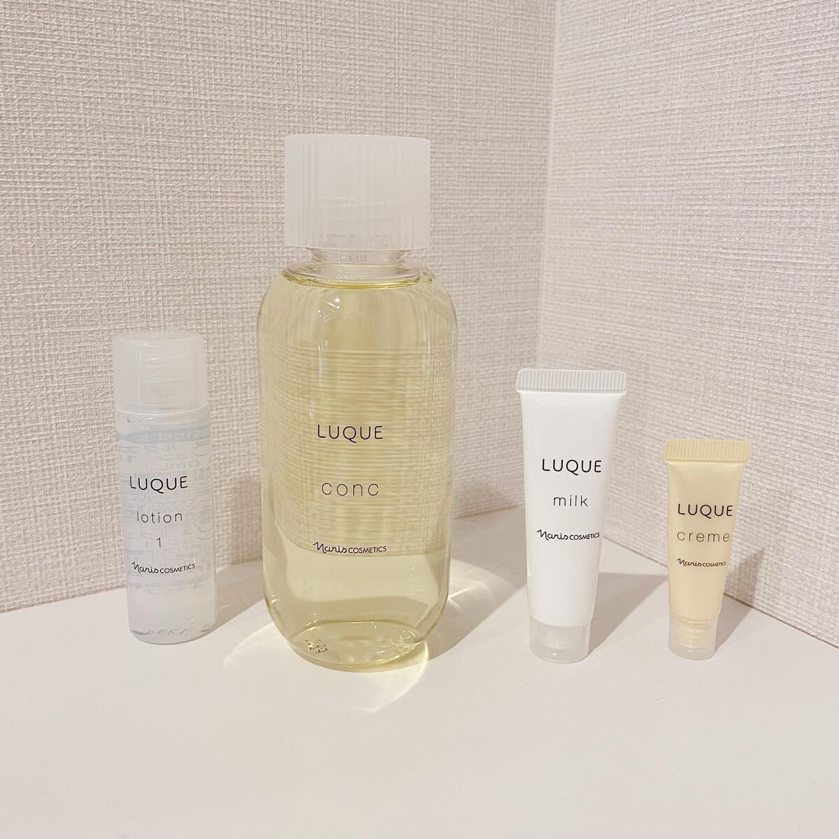 ルクエ LUQUE first conc set/ナリス化粧品/トライアルキットを使ったクチコミ(8枚目)