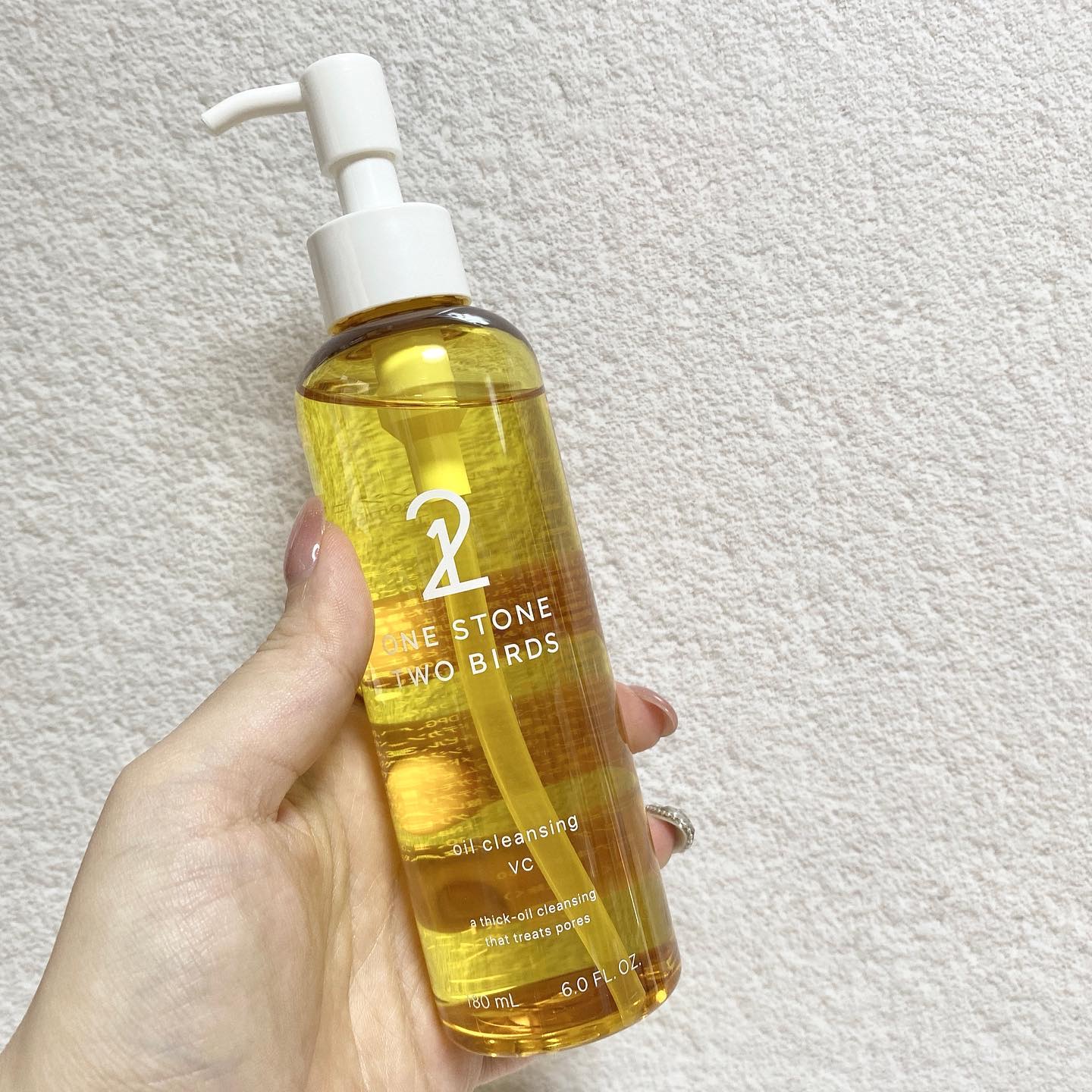 スキンケアオイルクレンジング VC/ONE STONE TWO BIRDS/オイルクレンジングを使ったクチコミ（2枚目）