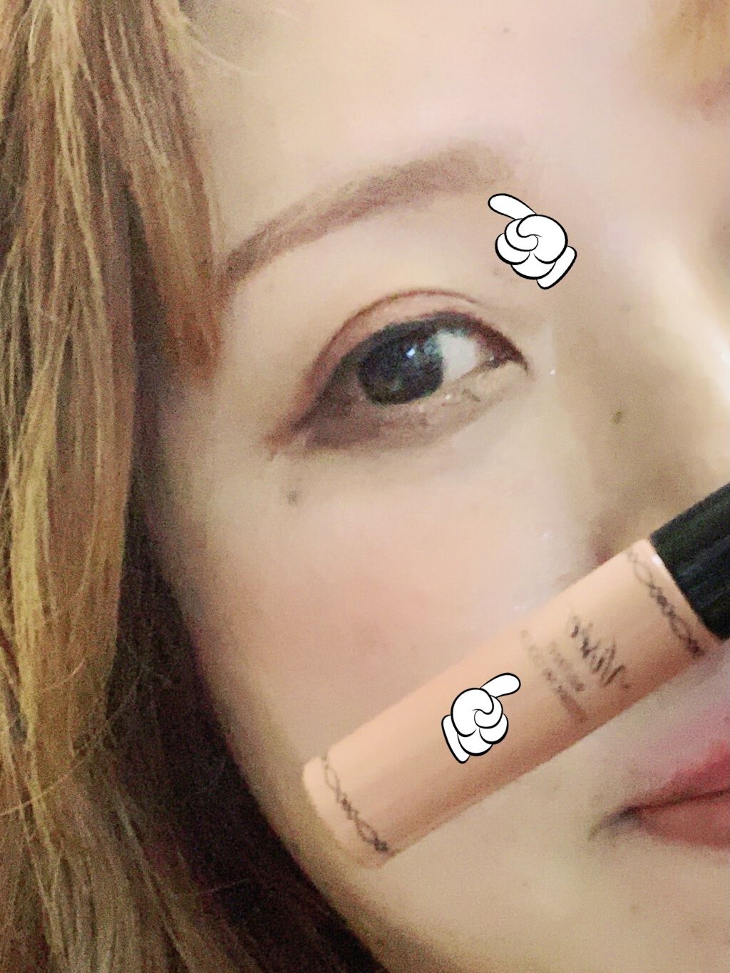 3Dアイブロウカラー LB-2/KATE/眉マスカラを使ったクチコミ（2枚目）