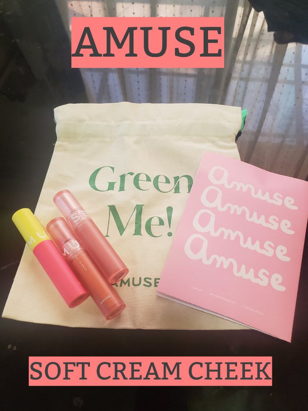 ソフトクリームチーク/AMUSE/リキッドチークを使ったクチコミ（1枚目）
