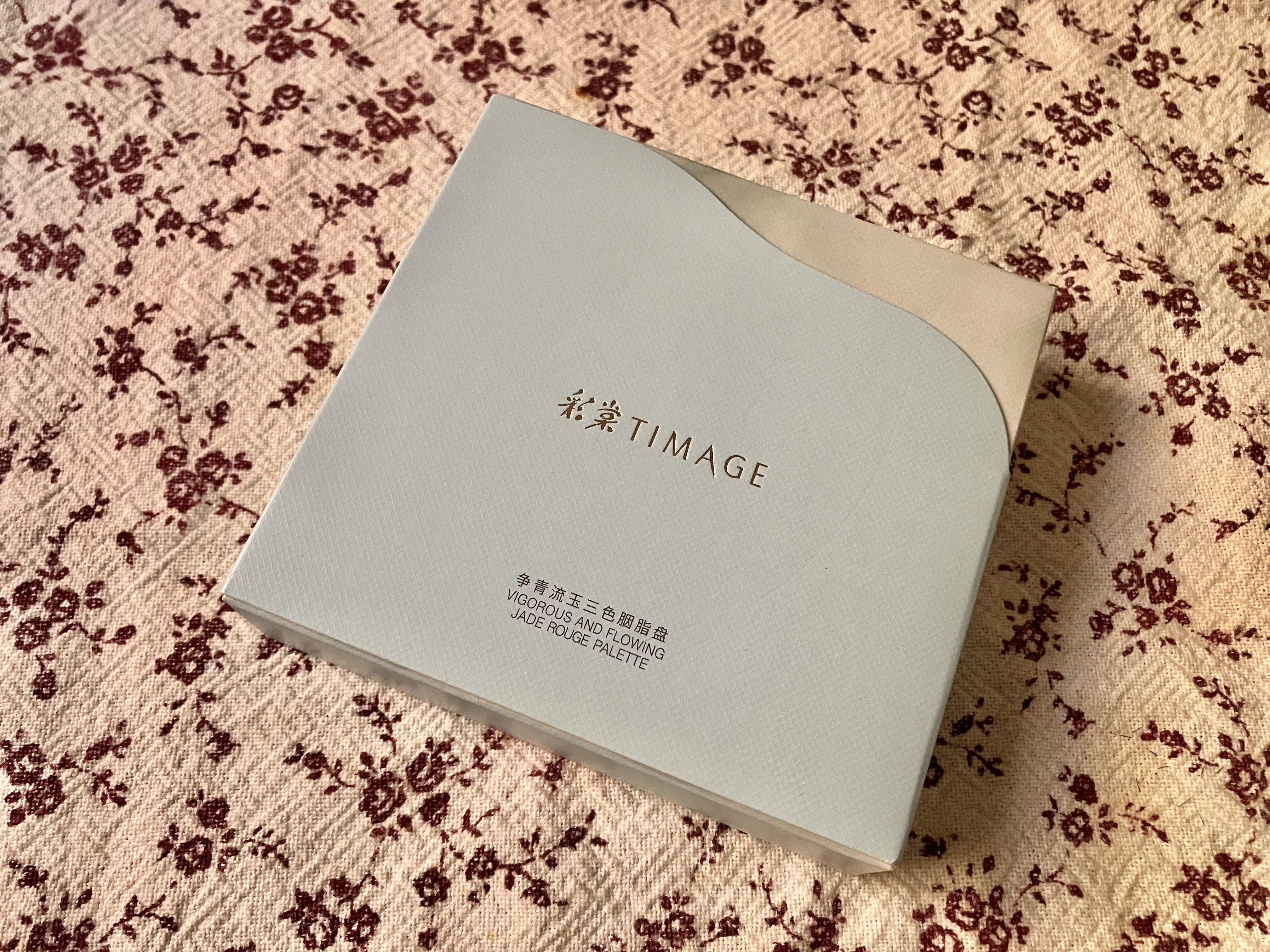 TIMAGE  3色チークパレット 01 堇色系/TIMAGE/パウダーチークを使ったクチコミ（1枚目）