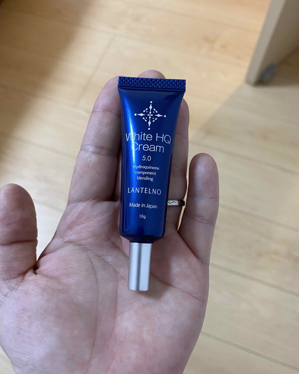 WhiteHQCream(ホワイトエイチキュークリーム)/LANTELNO/フェイスクリームを使ったクチコミ(1枚目)