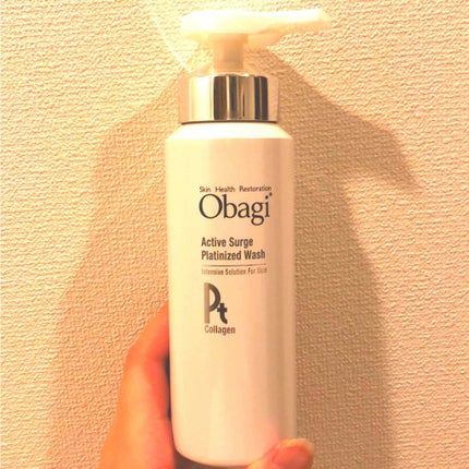 アクティブサージ プラチナイズドムースウォッシュ/オバジ/泡洗顔を使ったクチコミ(1枚目)