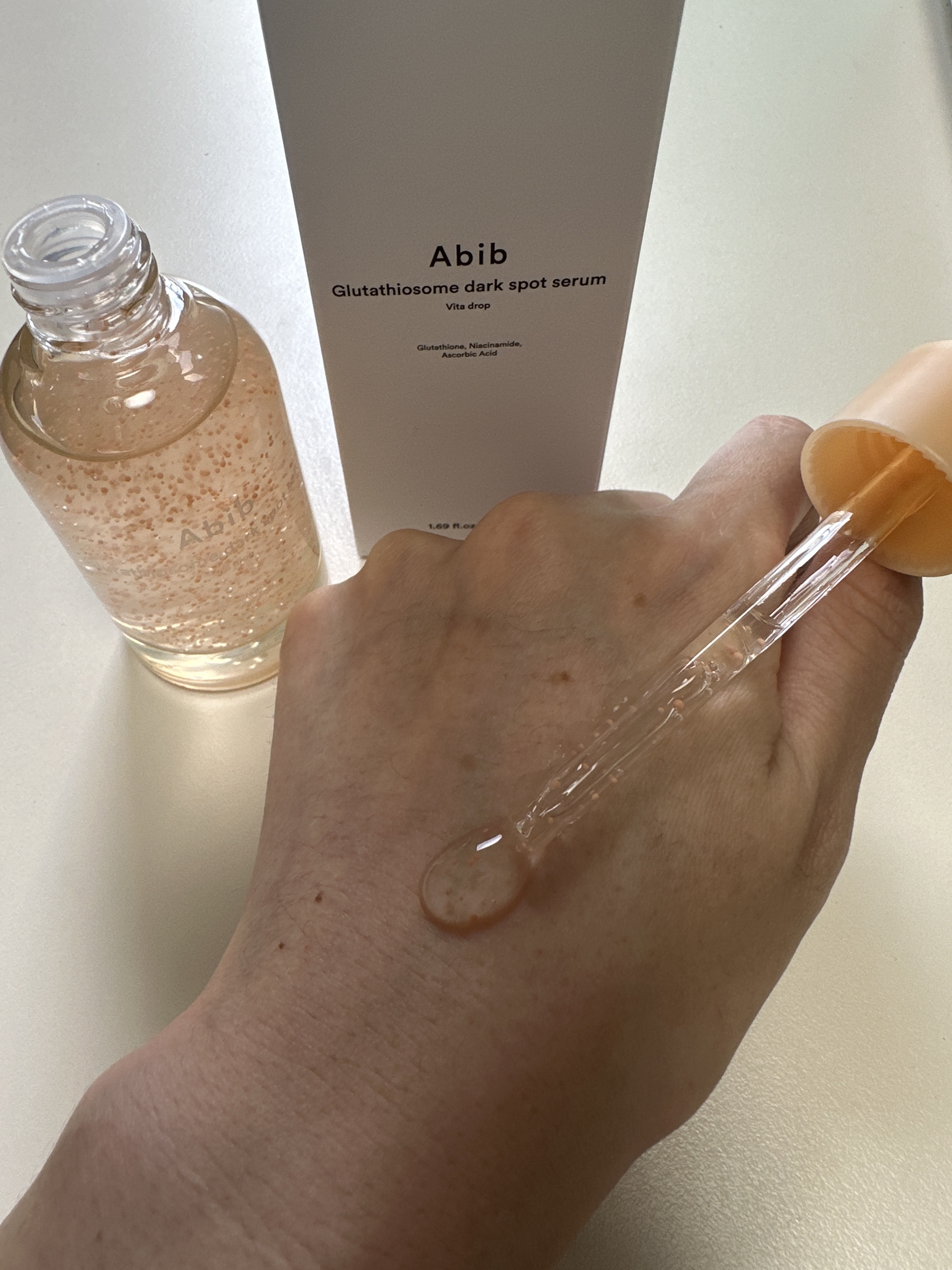 アビブ　グルタチオンソームダークスポットセラムビタドロップ/Abib /美容液を使ったクチコミ（3枚目）