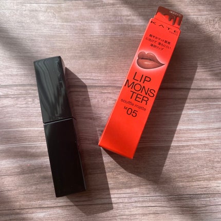 リップモンスター スフレマット/KATE/口紅を使ったクチコミ(1枚目)