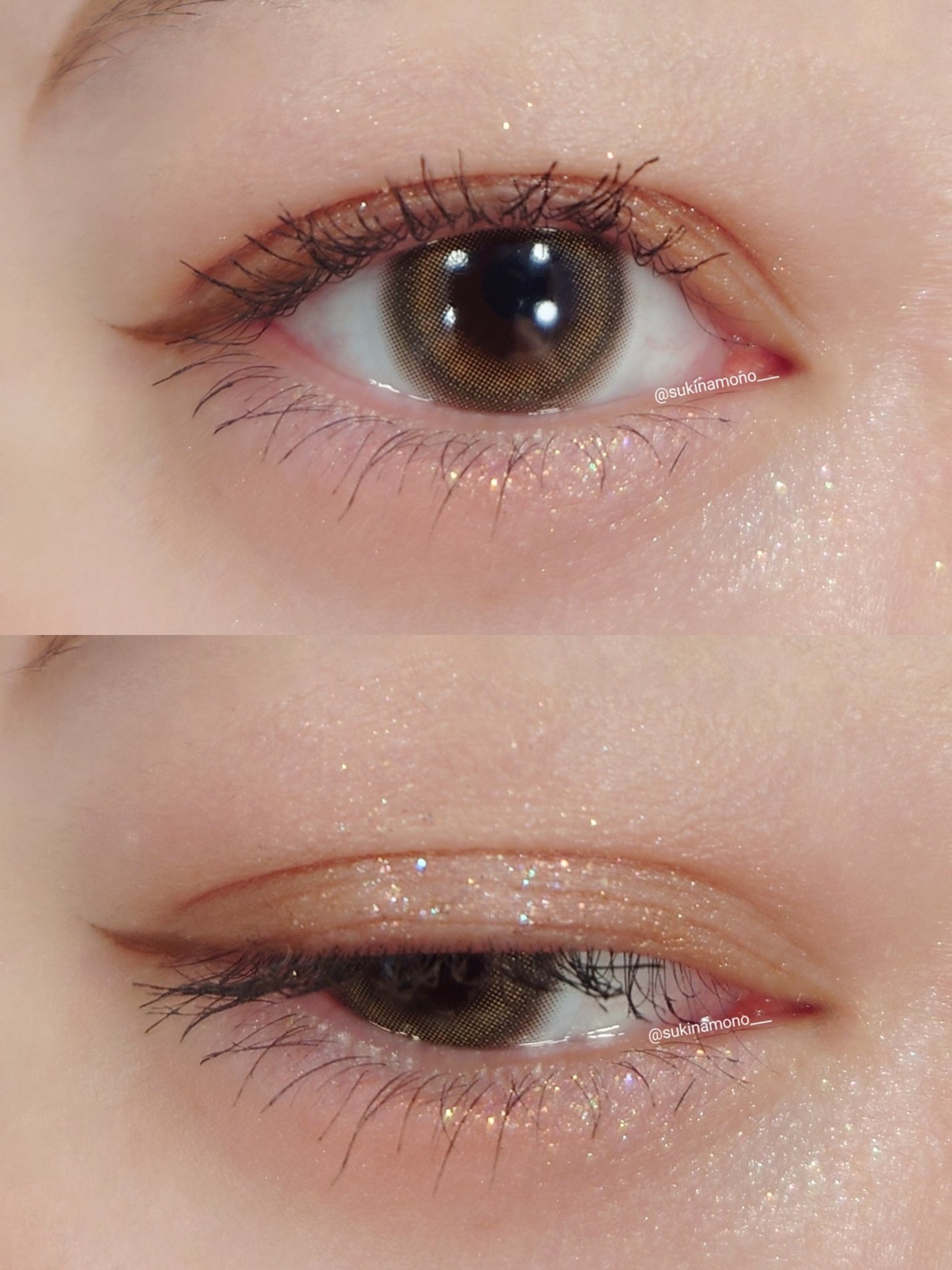 グリッターアイシャドウ/Dear.A/グリッターを使ったクチコミ(7枚目)