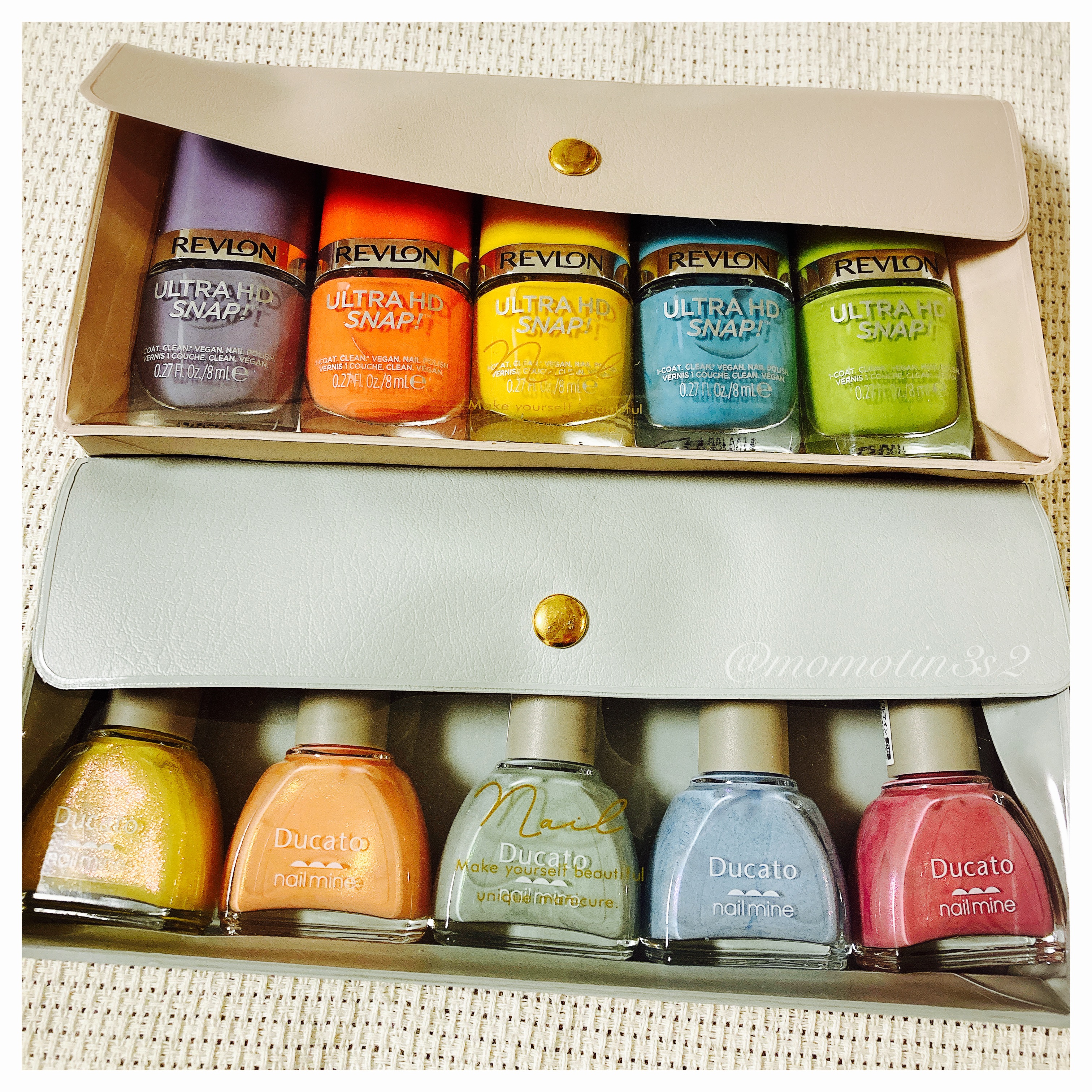 マニキュア整理ケース/DAISO/ネイル用品を使ったクチコミ（2枚目）