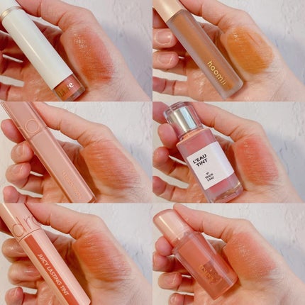 ジューシーラスティングティント/rom&nd/リップティントを使ったクチコミ(9枚目)