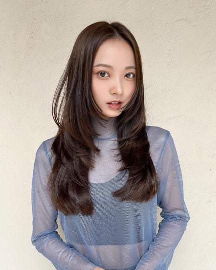 HARUNA on LIPS 「.大人なナチュラルヘア✨.韓国っぽく🌟ワンカールでやりすぎない..」(4枚目)