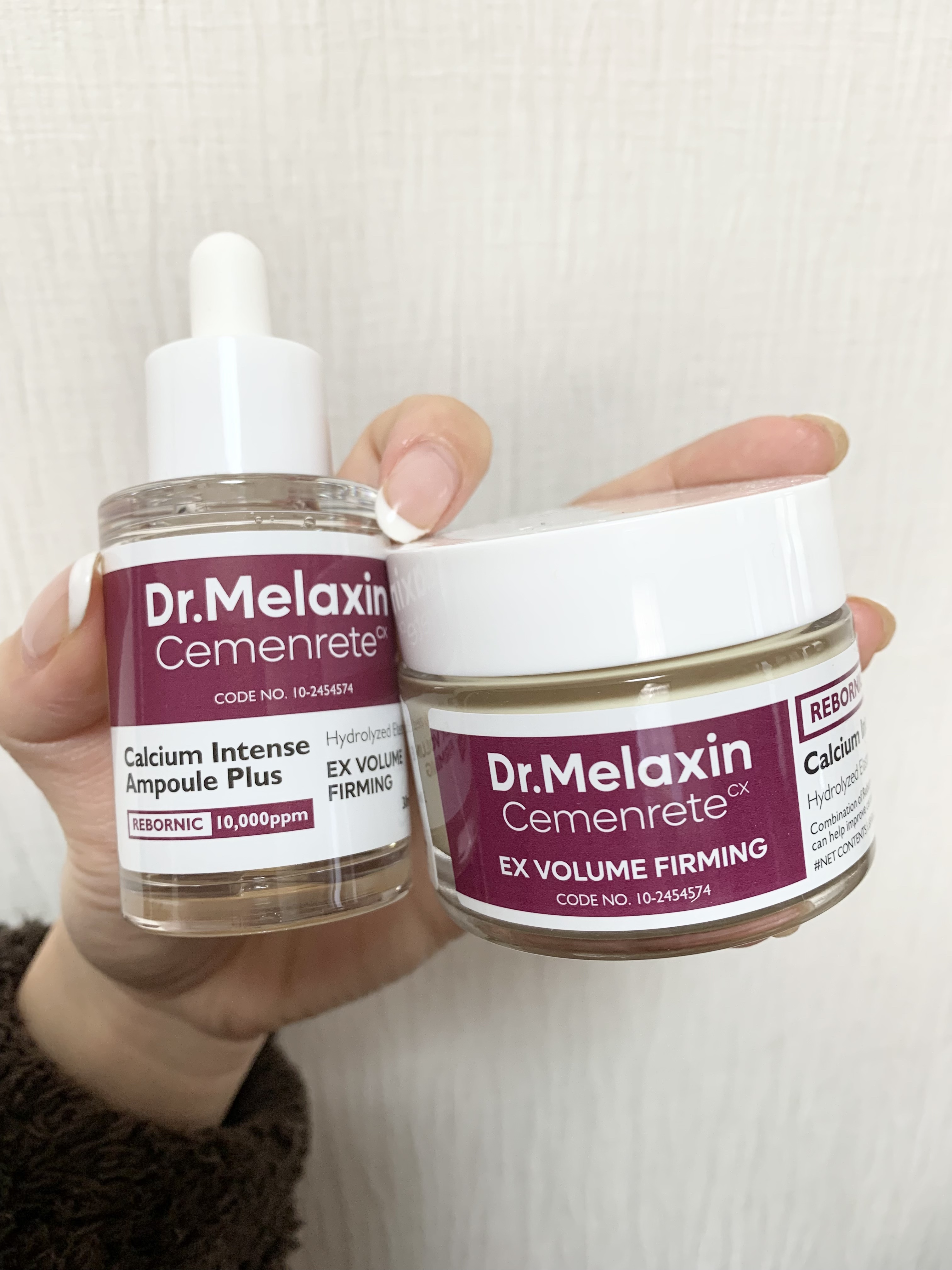 Cemenrete Calcium Intense Cream/Dr.Melaxin/フェイスクリームを使ったクチコミ（1枚目）