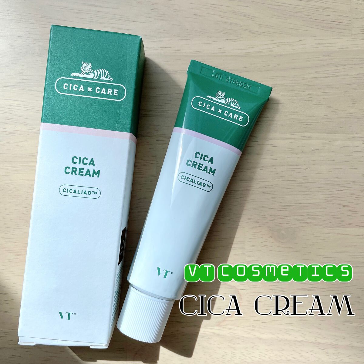 CICA クリーム/VT/フェイスクリームを使ったクチコミ（1枚目）