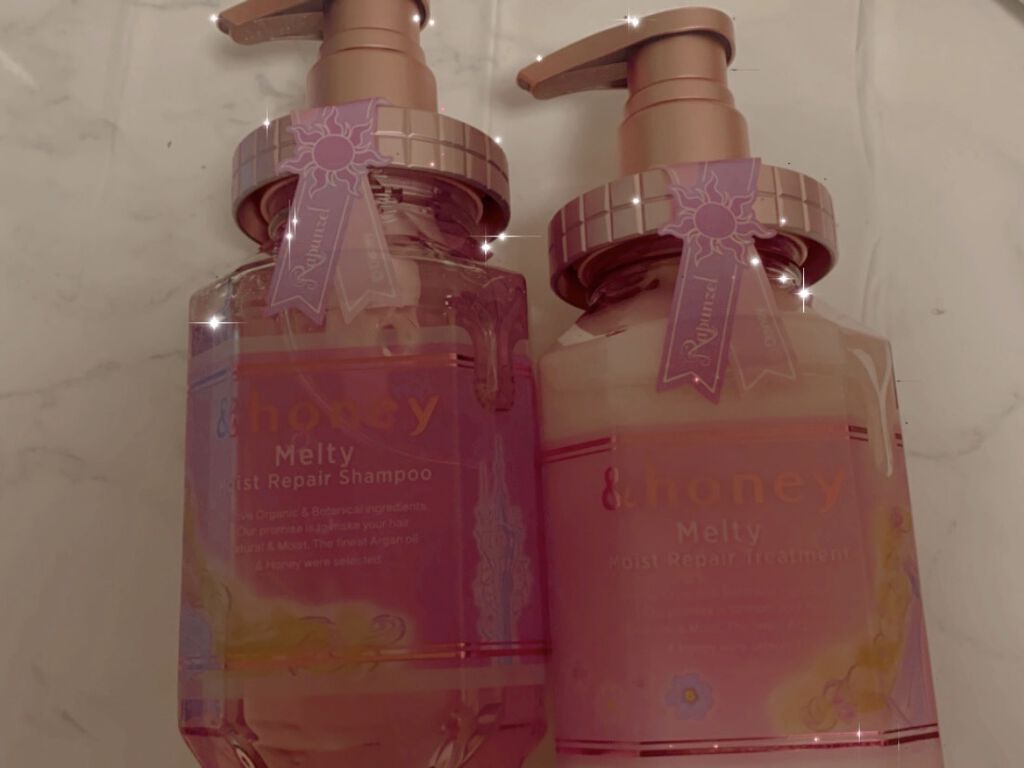 ディープモイスト シャンプー1.0／ヘアトリートメント2.0/&honey/市販シャンプーを使ったクチコミ（2枚目）