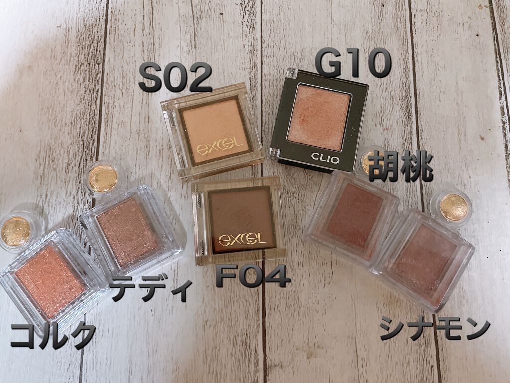 アイプランナー/excel/単色アイシャドウを使ったクチコミ（1枚目）