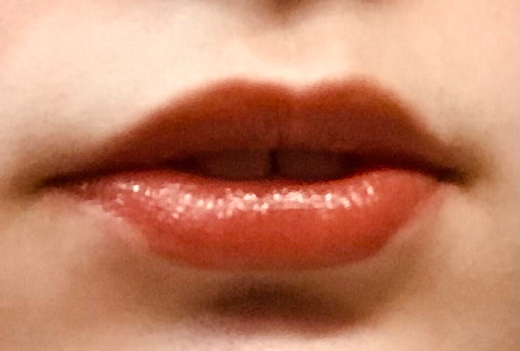 ルージュ ヴォリュプテ シャイン/YVES SAINT LAURENT BEAUTE/口紅を使ったクチコミ(3枚目)