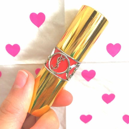 ルージュ ヴォリュプテ シャイン/YVES SAINT LAURENT BEAUTE/口紅を使ったクチコミ(1枚目)