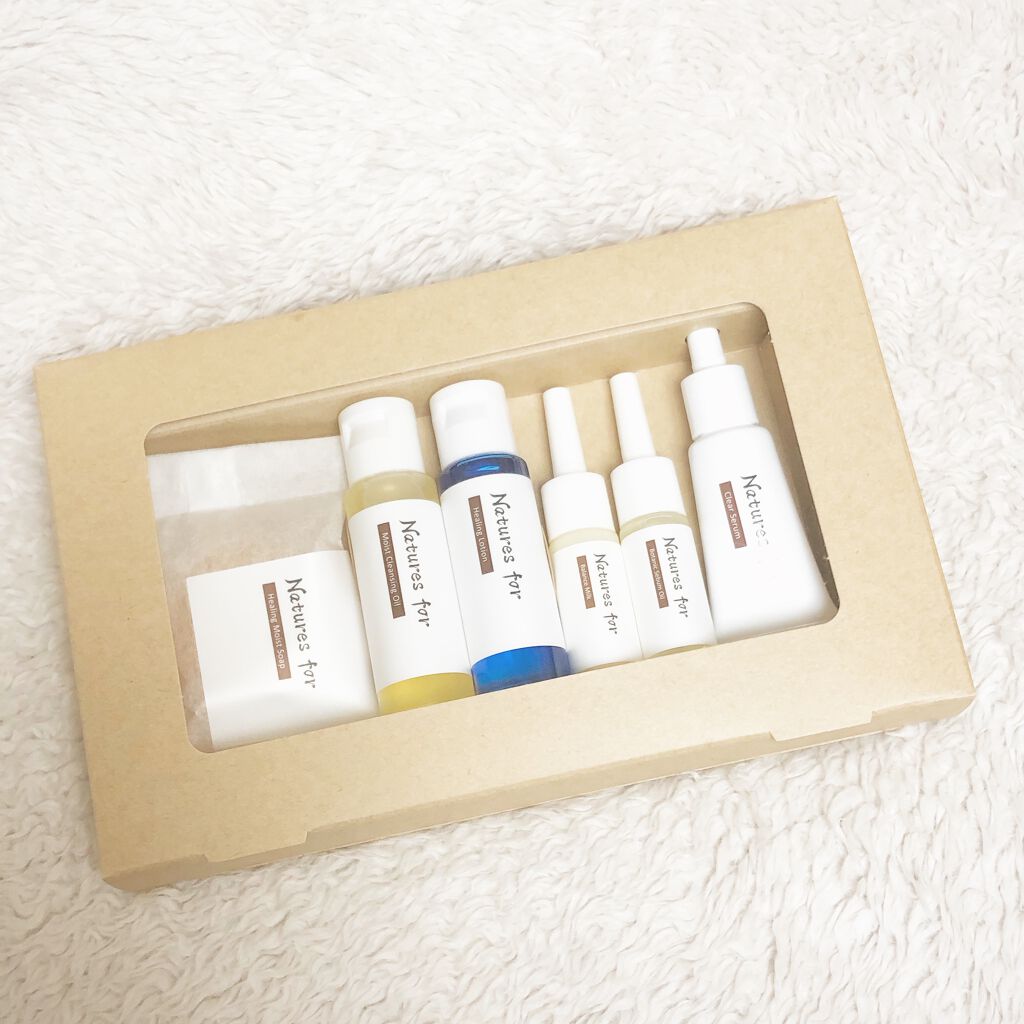 スキンケア1ウィークセット/Natures for/スキンケアキットを使ったクチコミ（1枚目）