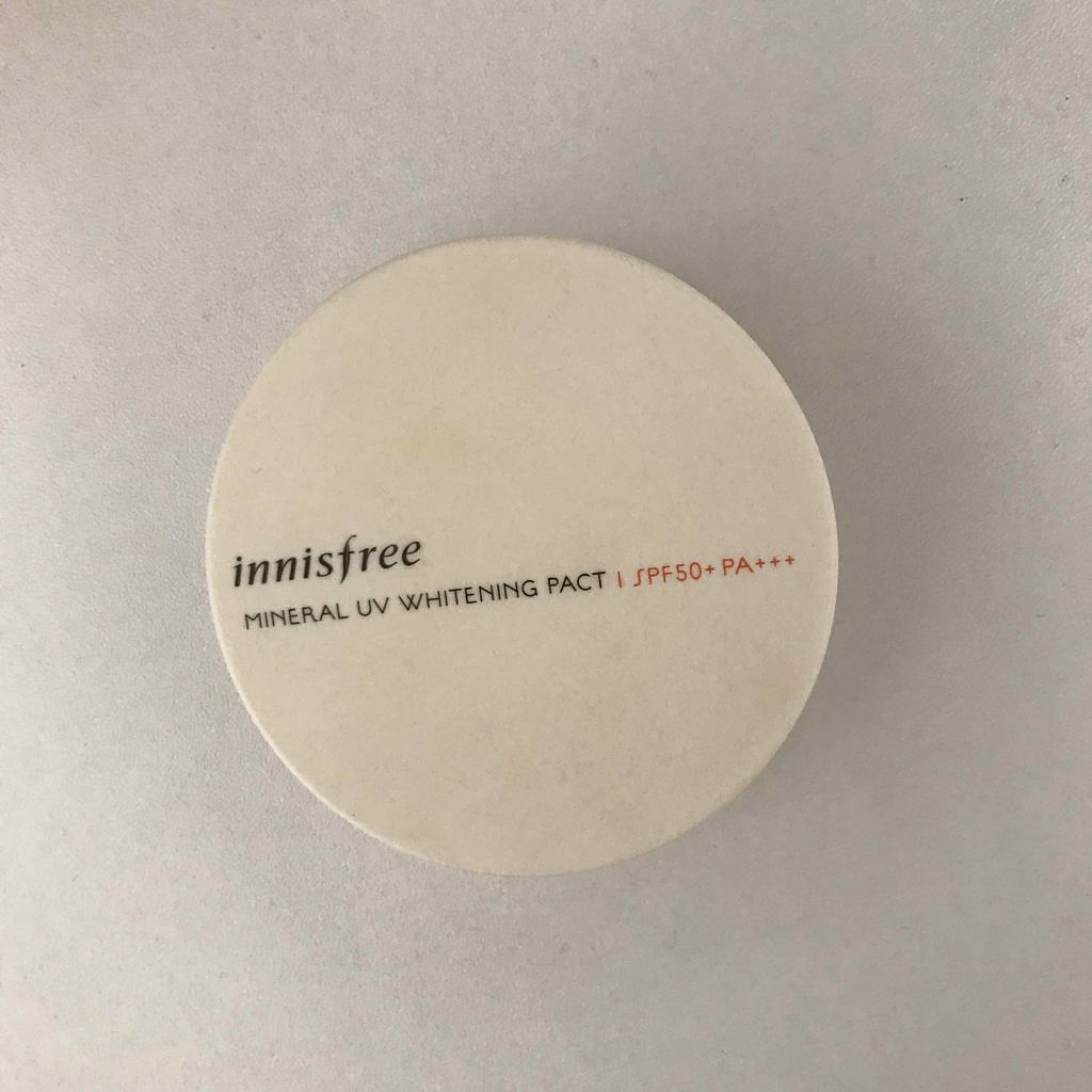 ミネラルUV ホワイトパクト/innisfree/プレストパウダーを使ったクチコミ（2枚目）