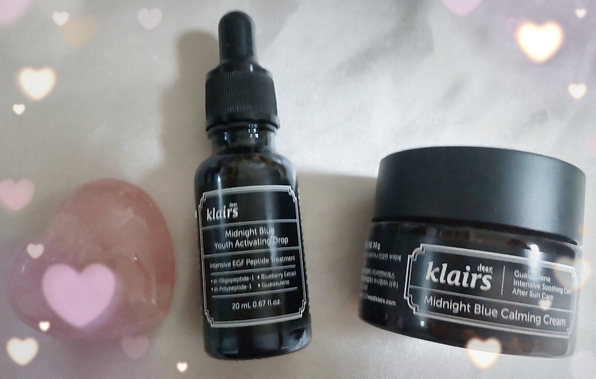 ミッドナイトブルーカーミングクリーム/Klairs/フェイスクリームを使ったクチコミ（1枚目）