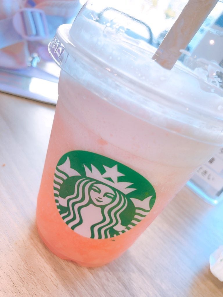 GABURI ピーチ フラペチーノ®/ドリンクを使ったクチコミ(1枚目)