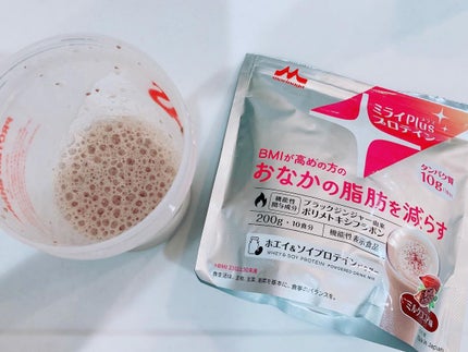 そうちゃん on LIPS 「『ミライplusプロテイン ミルクココア味 ホエイ&ソイプロテ..」(8枚目)