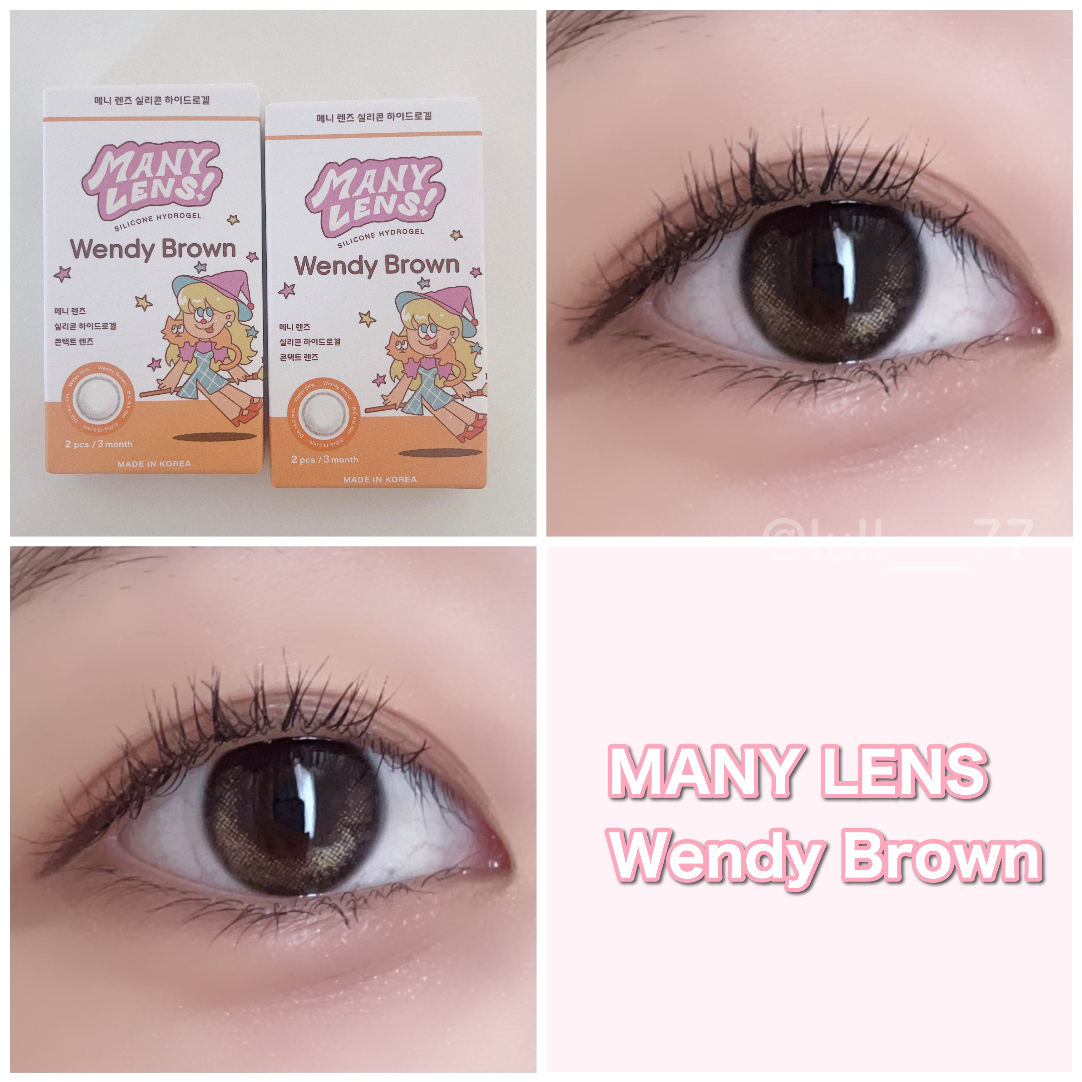 MANY LENS/MANY LENS/カラーコンタクトレンズを使ったクチコミ（1枚目）
