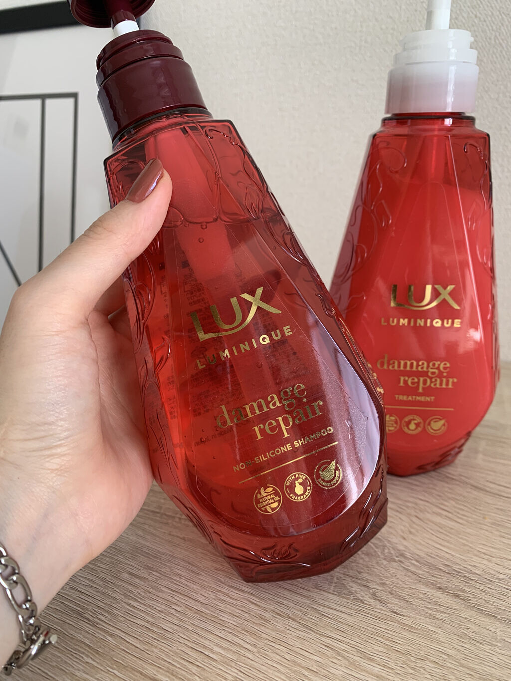 ルミニーク ダメージリペア シャンプー／トリートメント/LUX/市販シャンプーを使ったクチコミ（3枚目）