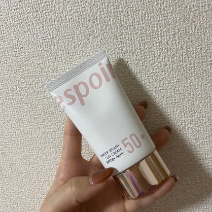 ウォータースプラッシュサンクリーム/espoir/日焼け止め・UVケアを使ったクチコミ(3枚目)