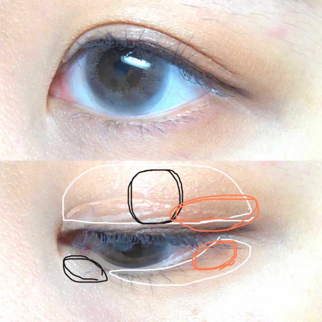 シャドーカスタマイズ/MAJOLICA MAJORCA/単色アイシャドウを使ったクチコミ（2枚目）