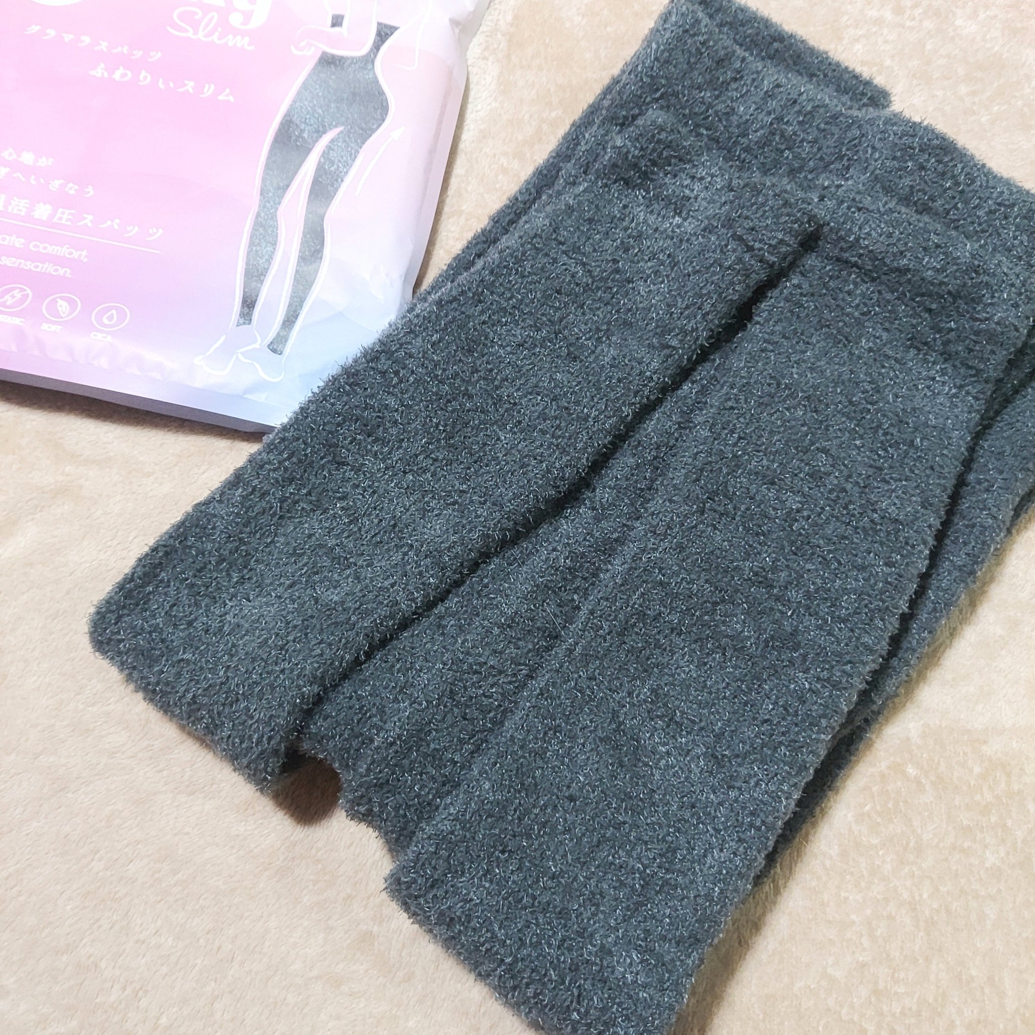 FuWaly Slim スパッツタイプ/グラマラスパッツシリーズ/着圧ソックス・レギンスを使ったクチコミ（3枚目）